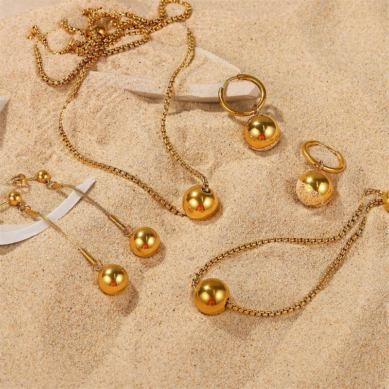 Ball Pendant Earrings