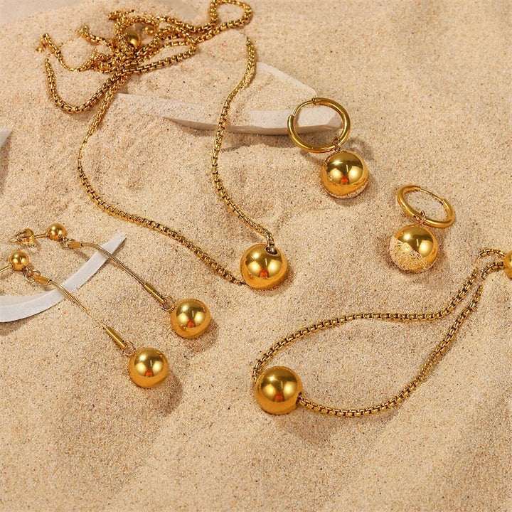 Ball Pendant Earrings