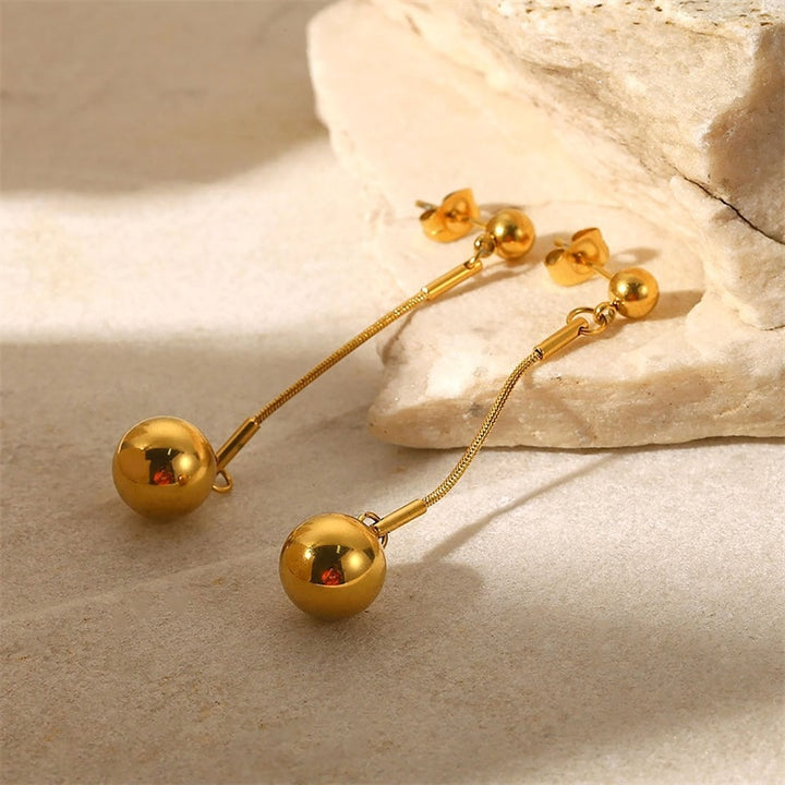 Ball Stud Earrings