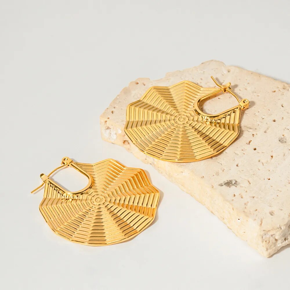 Scalloped Earrings