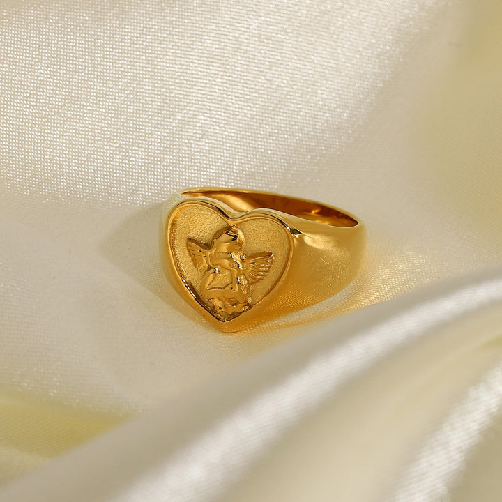 Angel Heart Ring