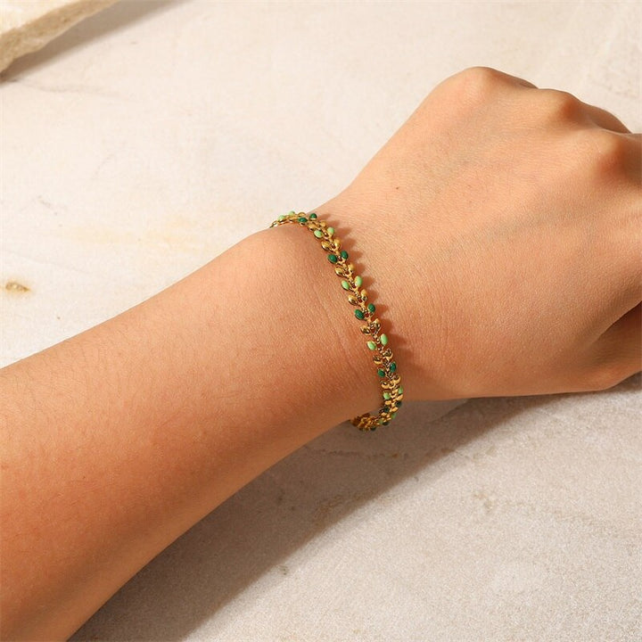 Olive Leaf Bracelet