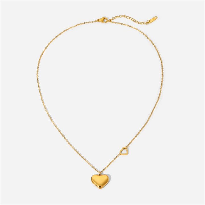 Double Heart Necklace