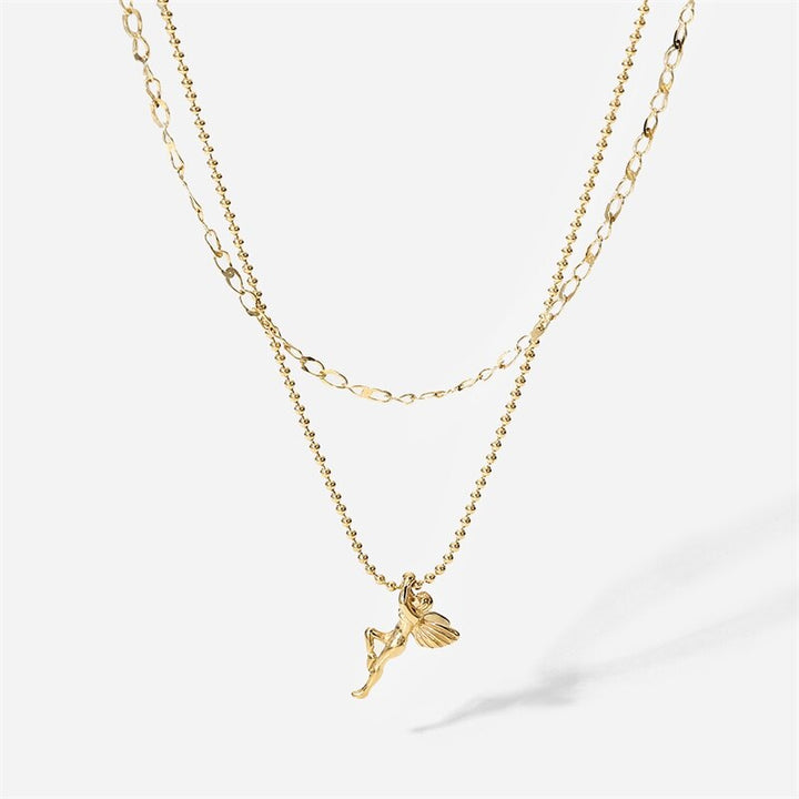 Flying Angel Necklace